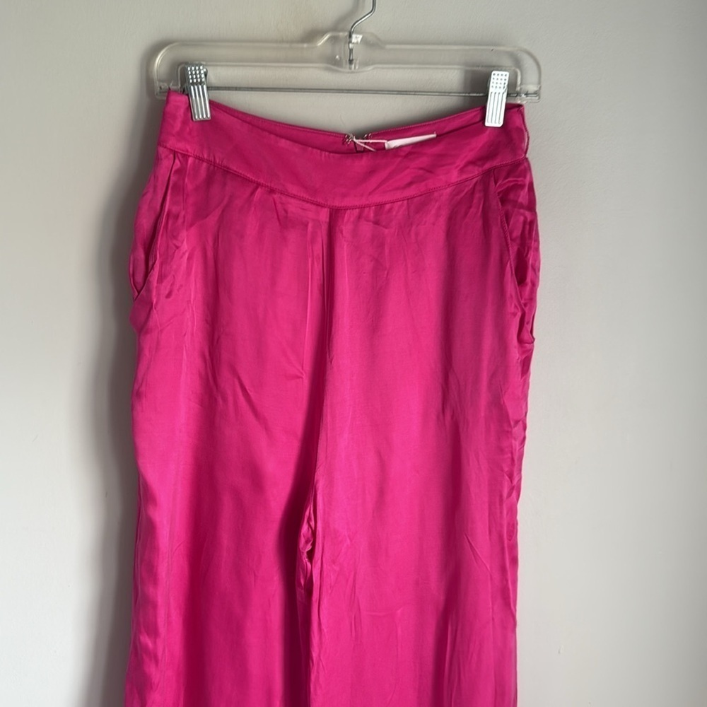 NEW LOVERS AND FRIENDS Ariana Pant in Hot Magenta Small - Picture 3 of 12